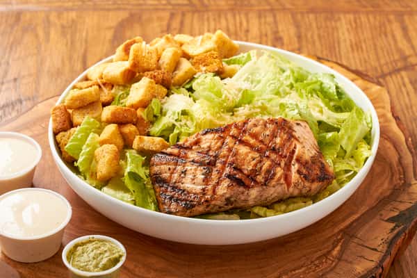 GRILLED SALMON Caesar SALAD