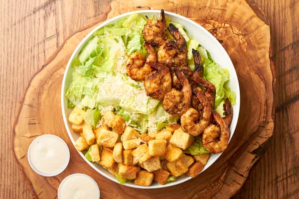 Grilled shrimp Caesar