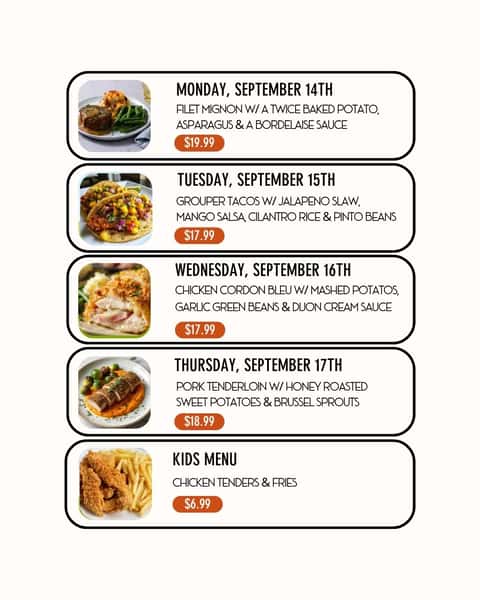 Weekly Supper