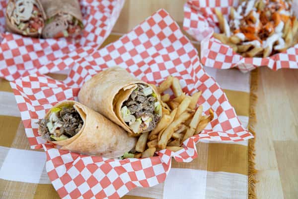 philly cheesesteak wrap