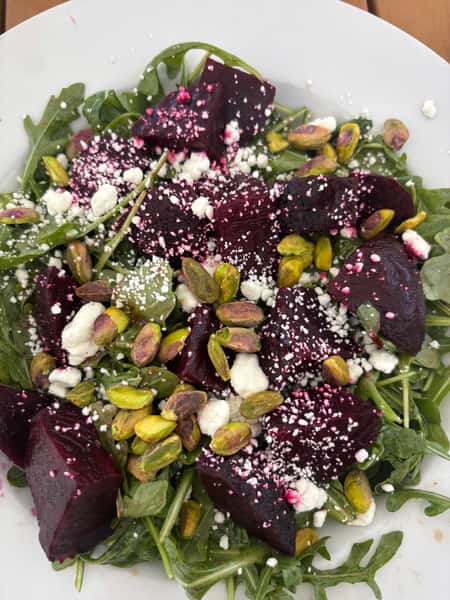 Beet and Goat cheese salad
