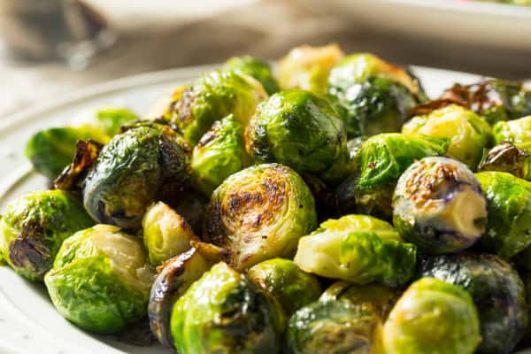 Brussels Sprouts with bacon jam