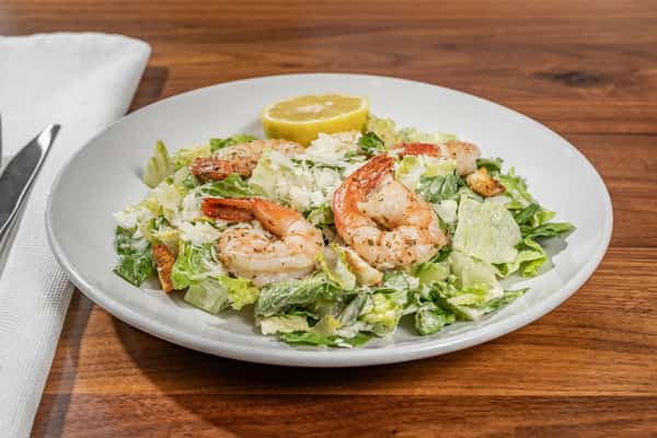 Caesar Salad with Shrimp