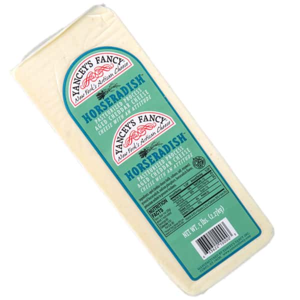Yancey's Fancy Horseradish Cheddar Cheese