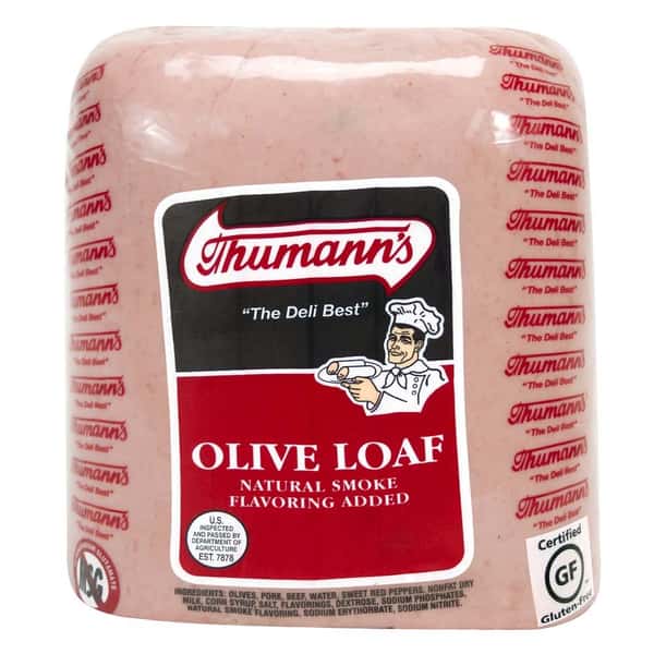 Thumann's Brand Olive Loaf