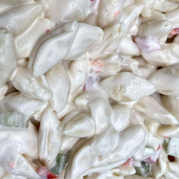 Large Shell Macaroni Salad