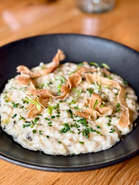 Salsify Black Truffle Risotto