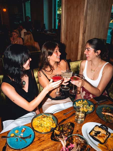 girls toast the select