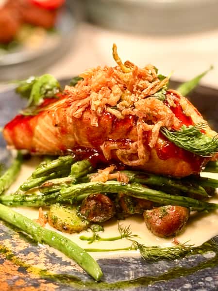 Glazed Salmon