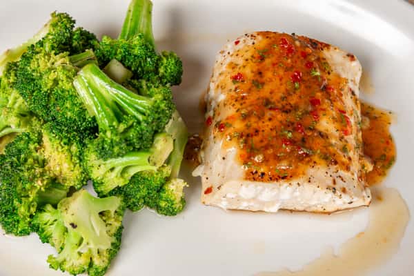 Citrus Rum Glazed Mahi Mahi