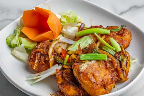 Pan Fried Chili Paneer