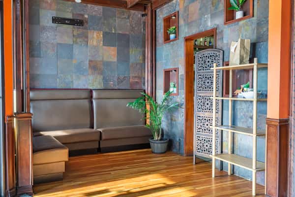 Restaurant interior - Tiled wall
