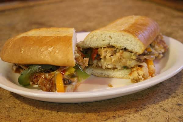 Chicken Philly Dinner Lutes Casino Bar & Grill in Yuma, AZ