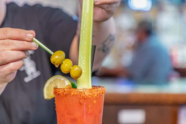 Refreshing bloody marry