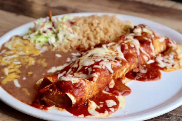 Chile Colorado Burrito