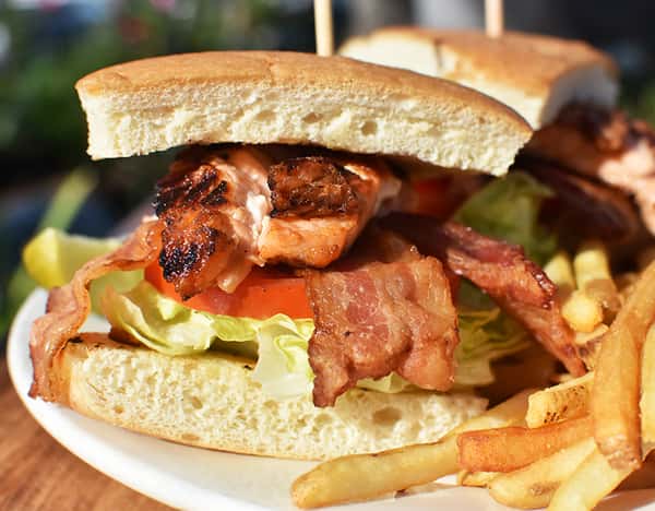 Salmon BLT