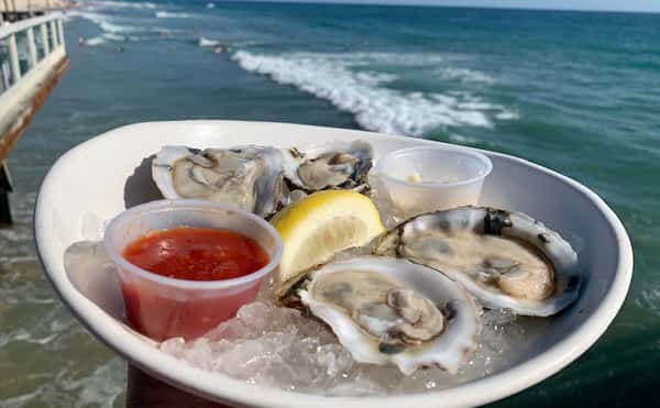 Oysters $1.50 each