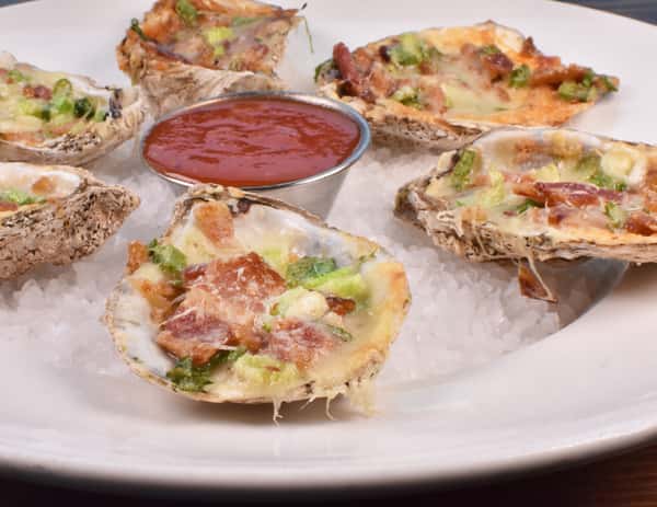 Oysters Au Gratin