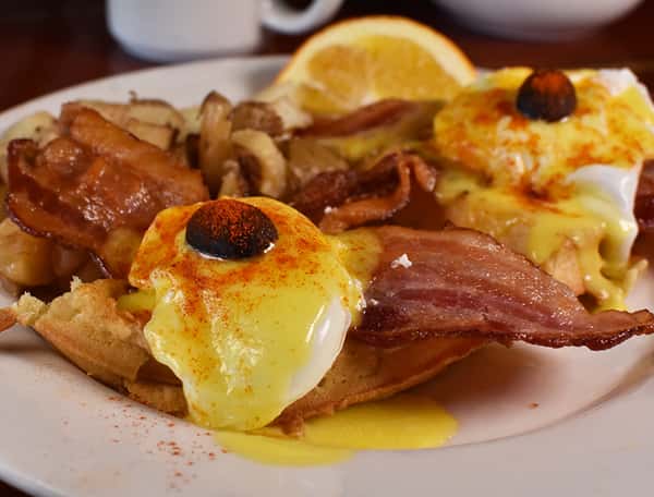 Waffle Benedict