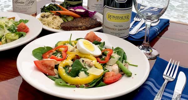 Spinach Salad Appetizers, Soups & Salads Fisherman's Restaurant and