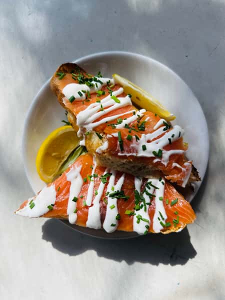 Smoked Salmon Bruschetta