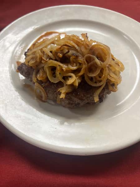 Hamburger Steak w/ Grilled Onions