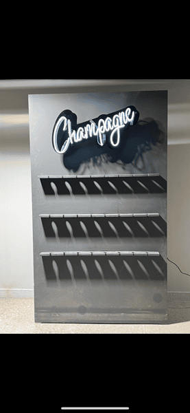 Champagne Wall
