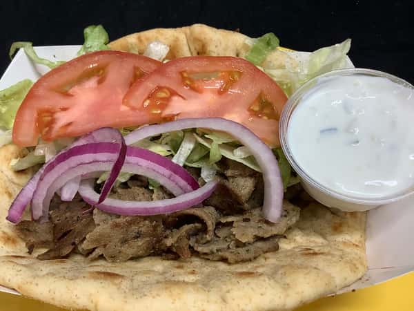 Gyro On the Pita