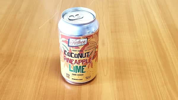 Coconut Pineapple Lime Craft Soda