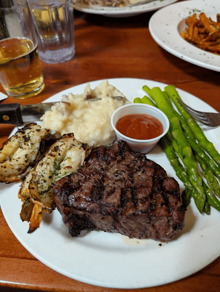 Sirloin & Shrimp