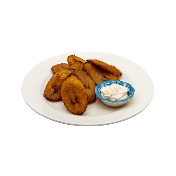 Fried Plaintains with Cream