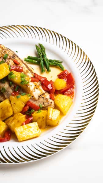 Teriyaki Chicken and Pineapple