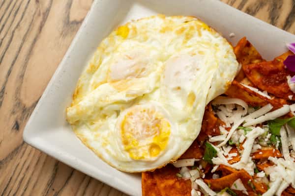 eggs and meat