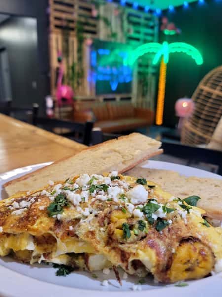 Maduritos & Queso Frito Omelette