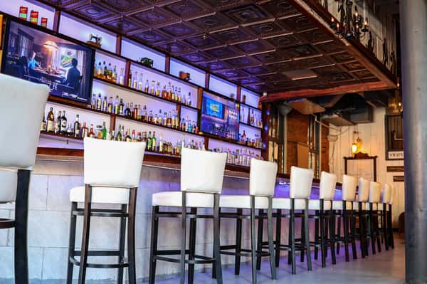 bar seating area
