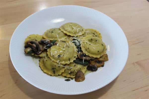 Mushroom Ravioli