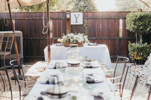 table for guests