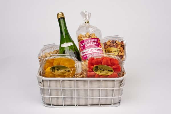 Champagne Fruit & Nut Basket
