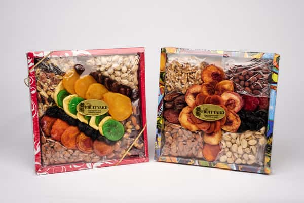 Fruit & Nut Red Gift Box & California Gift Box