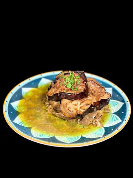 Lamb Shoulder + Eggplant