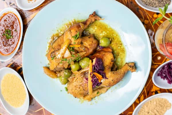 Chicken + Lemon and Olives