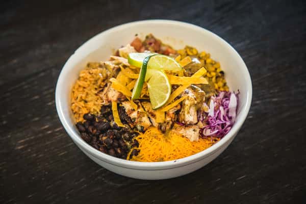 Cilantro Lime Chicken Mexican Bowl (GF)