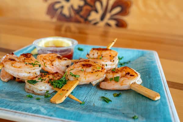 grill shrimp skewers