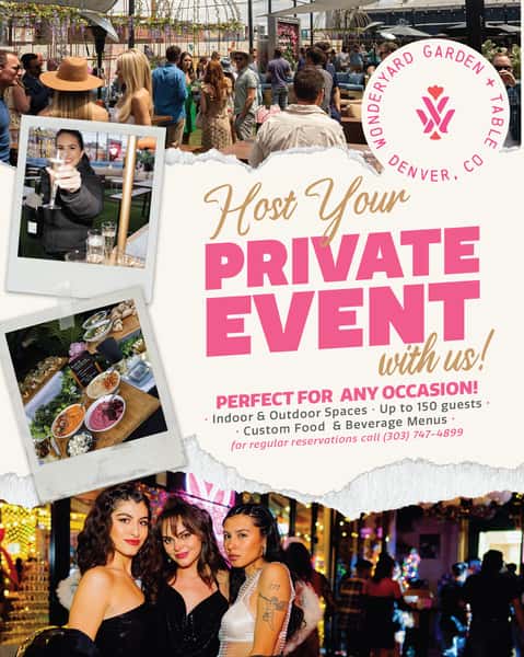 Private events 