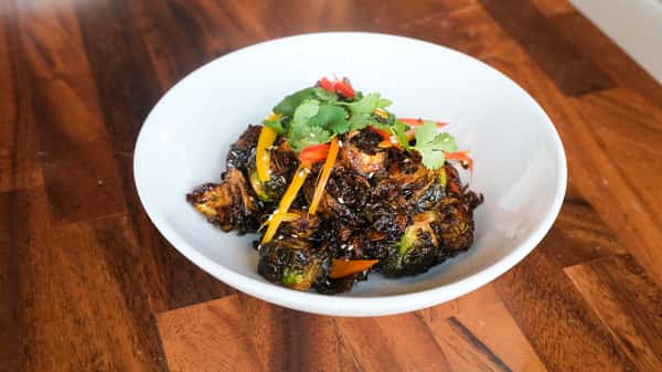 Sweet Chili Brussel Sprouts