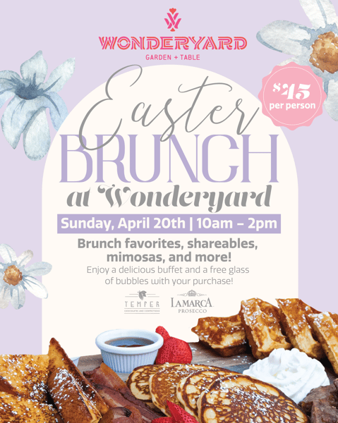 Easter Brunch at Wonderyard