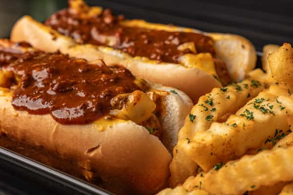 Chili Cheese Hot Dog Combo