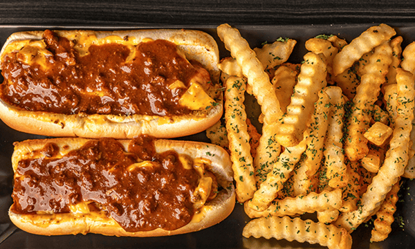 Chili Cheese Hot Dog Combo
