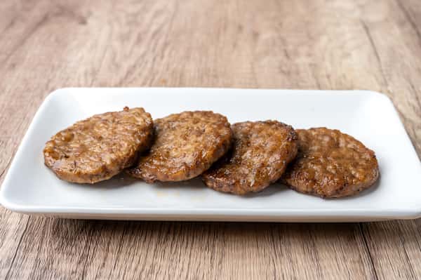 2 SAUSAGE PATTIES
