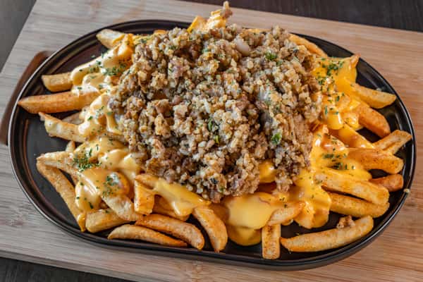 Boudin Cheese Fries LG